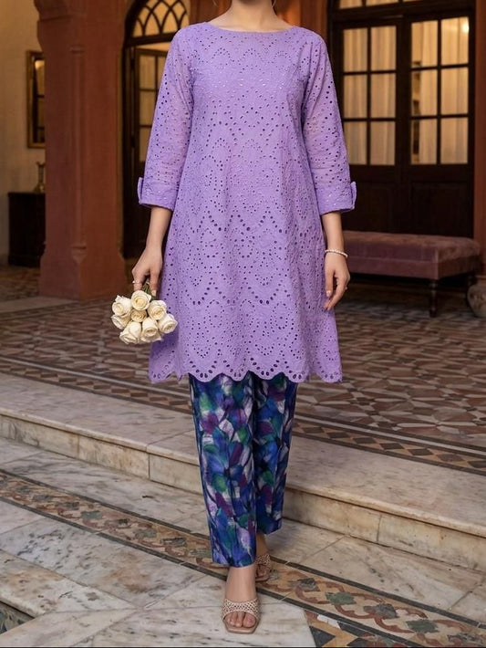 2-Piece Chicken Kari Lawn Suit