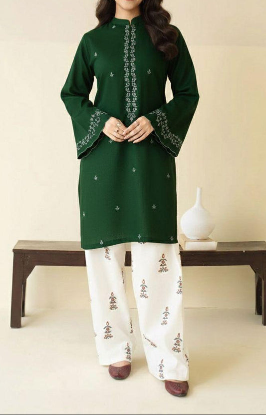 2-Piece Embroidered Suit