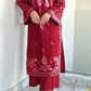 2-Piece Embroidered Suit