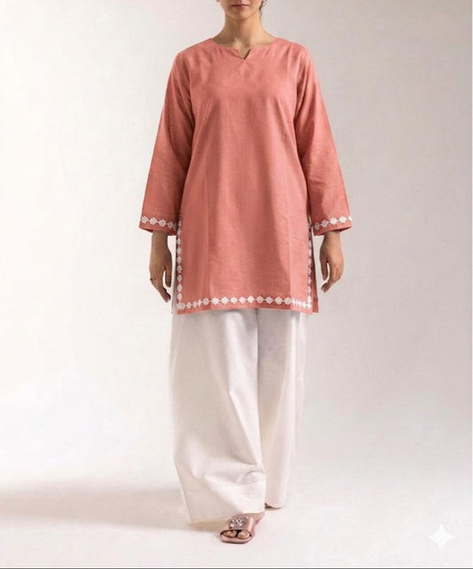 2-Piece Embroidered Suit