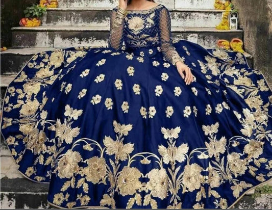 2-Piece Long Flare Skirt