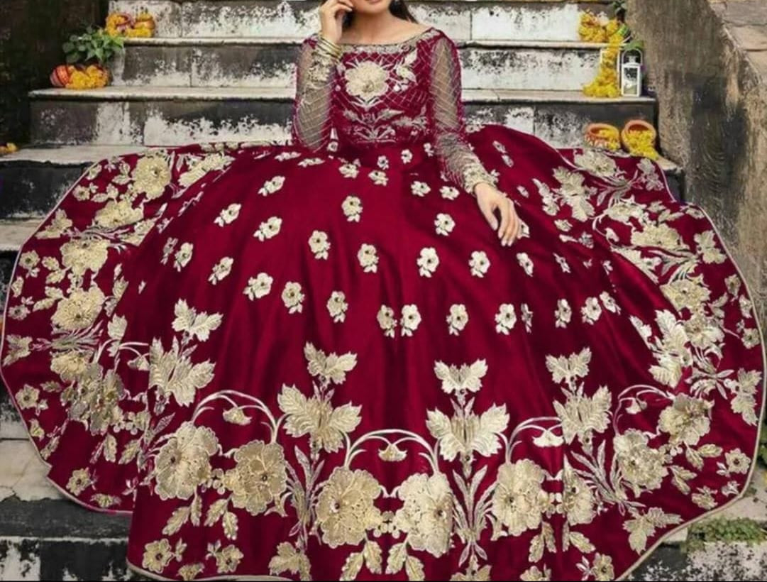 2-Piece Long Flare Skirt