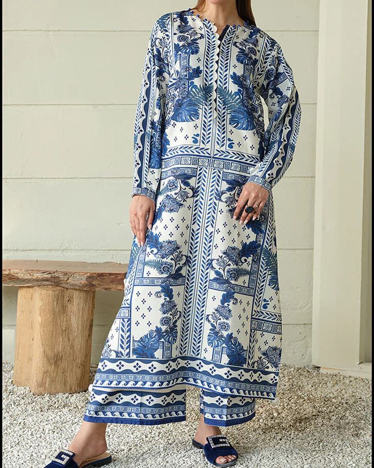 2-Piece Long Kaftan