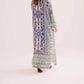 2-Piece Long Printed Kaftan