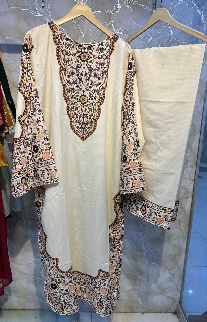 2-Piece Long Printed