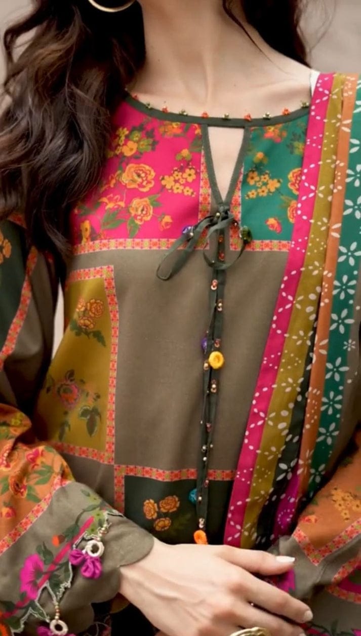 2-Piece Printed Cord Set