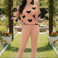 2-Piece Printed Fleece Tracksuit