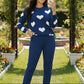 2-Piece Printed Fleece Tracksuit