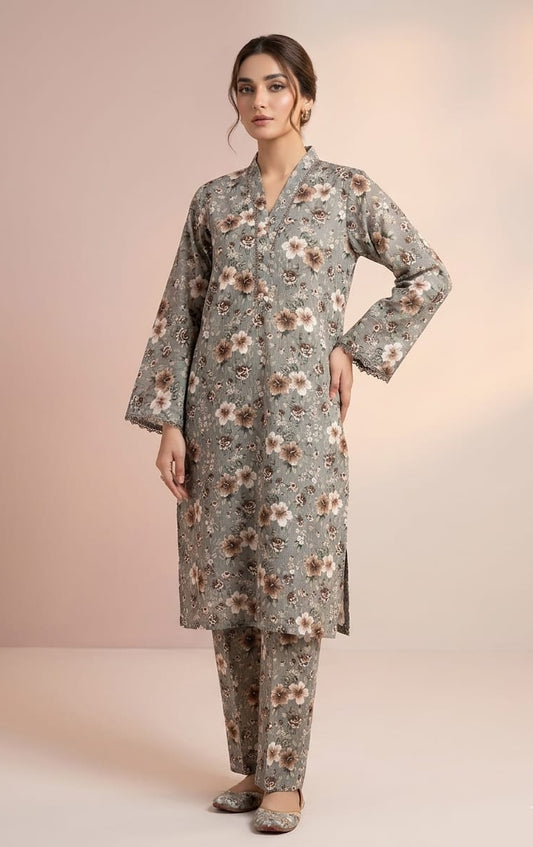 2-Piece Printed Suit