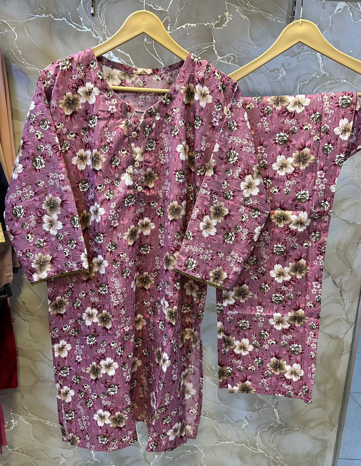 2-Piece Printed Suit