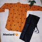 2-Piece Printed Top