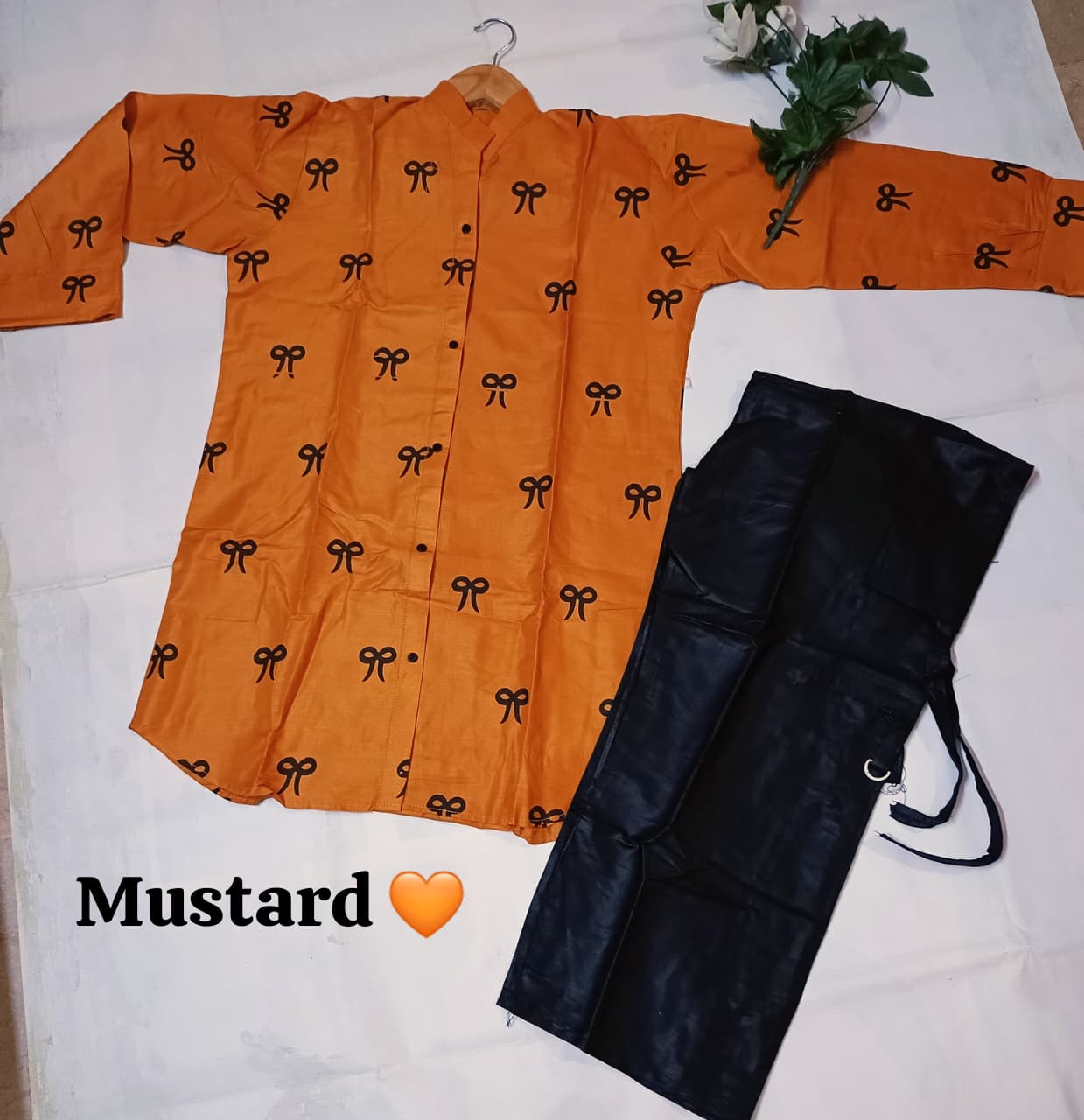 2-Piece Printed Top