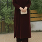 2-Piece Velvet Long