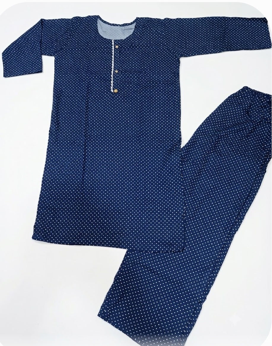 Printed 2-Piece Suit