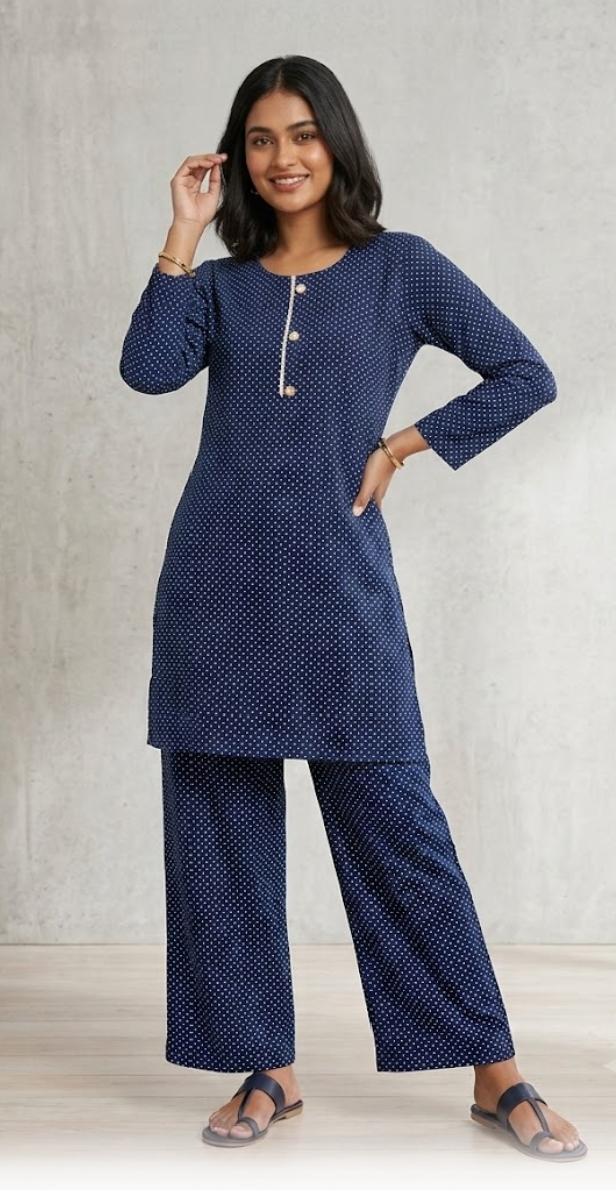 Printed 2-Piece Suit