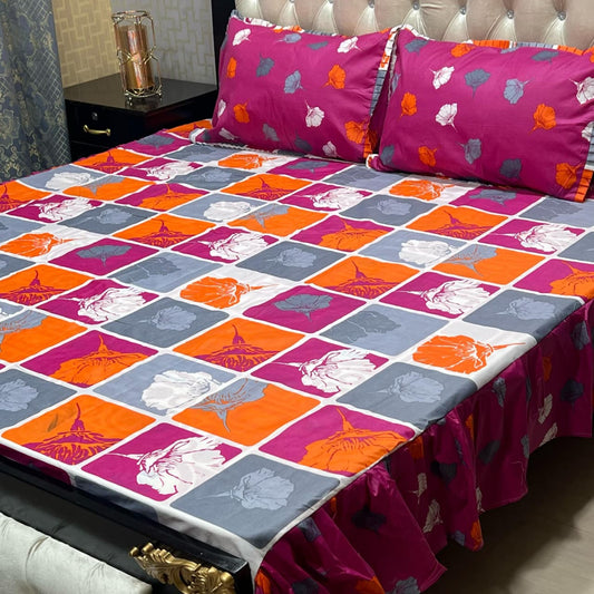 2-Sided Frill Bedsheet Set