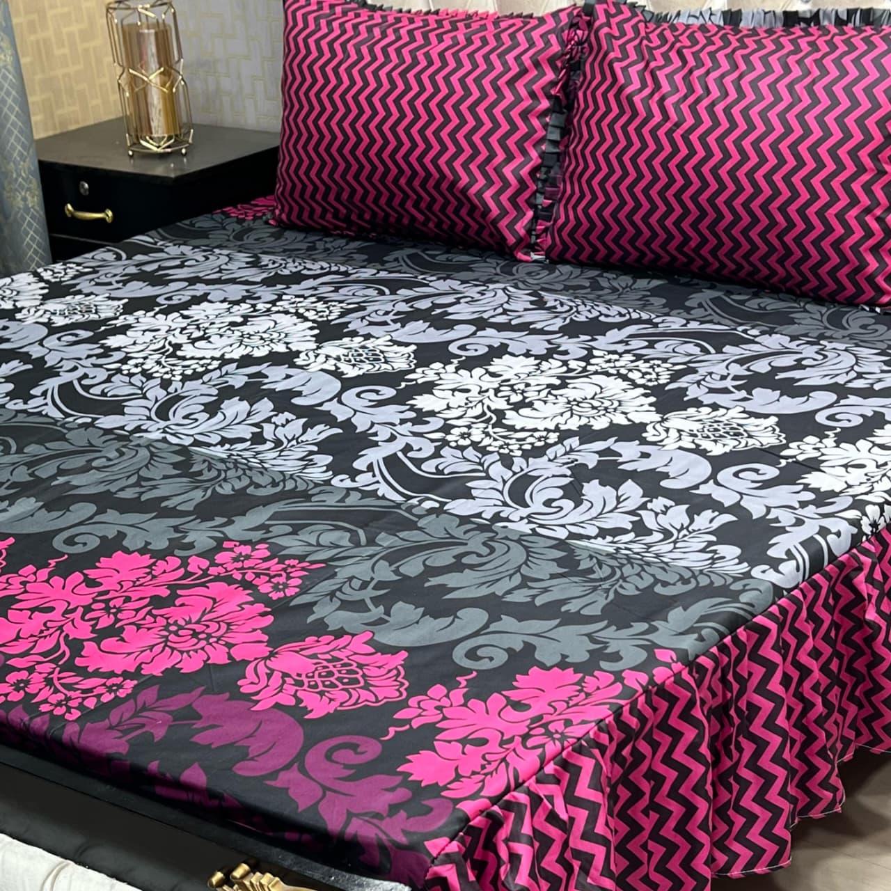 2-Sided Frill Bedsheet Set