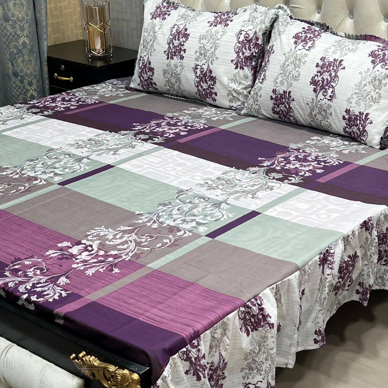 2-Sided Frill Bedsheet Set