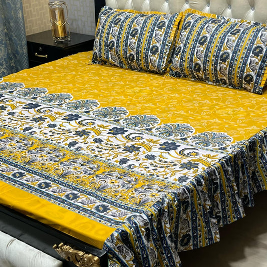 2-Sided Frill Bedsheet Set