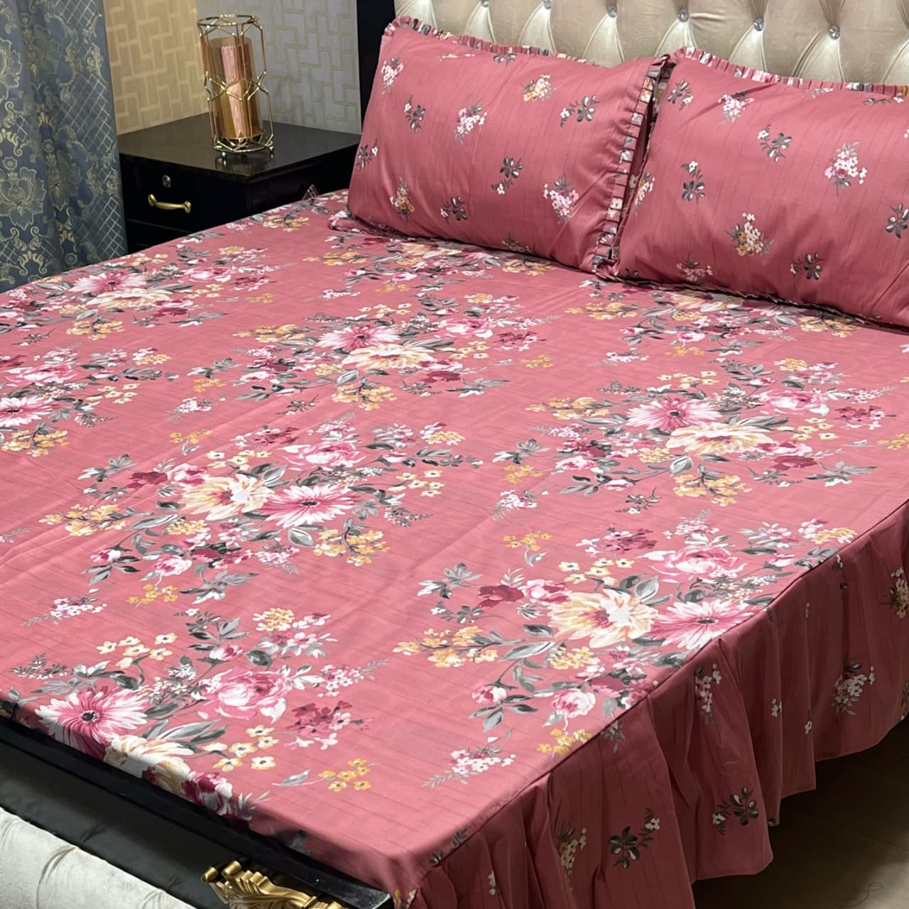 2-Sided Frill Bedsheet Set