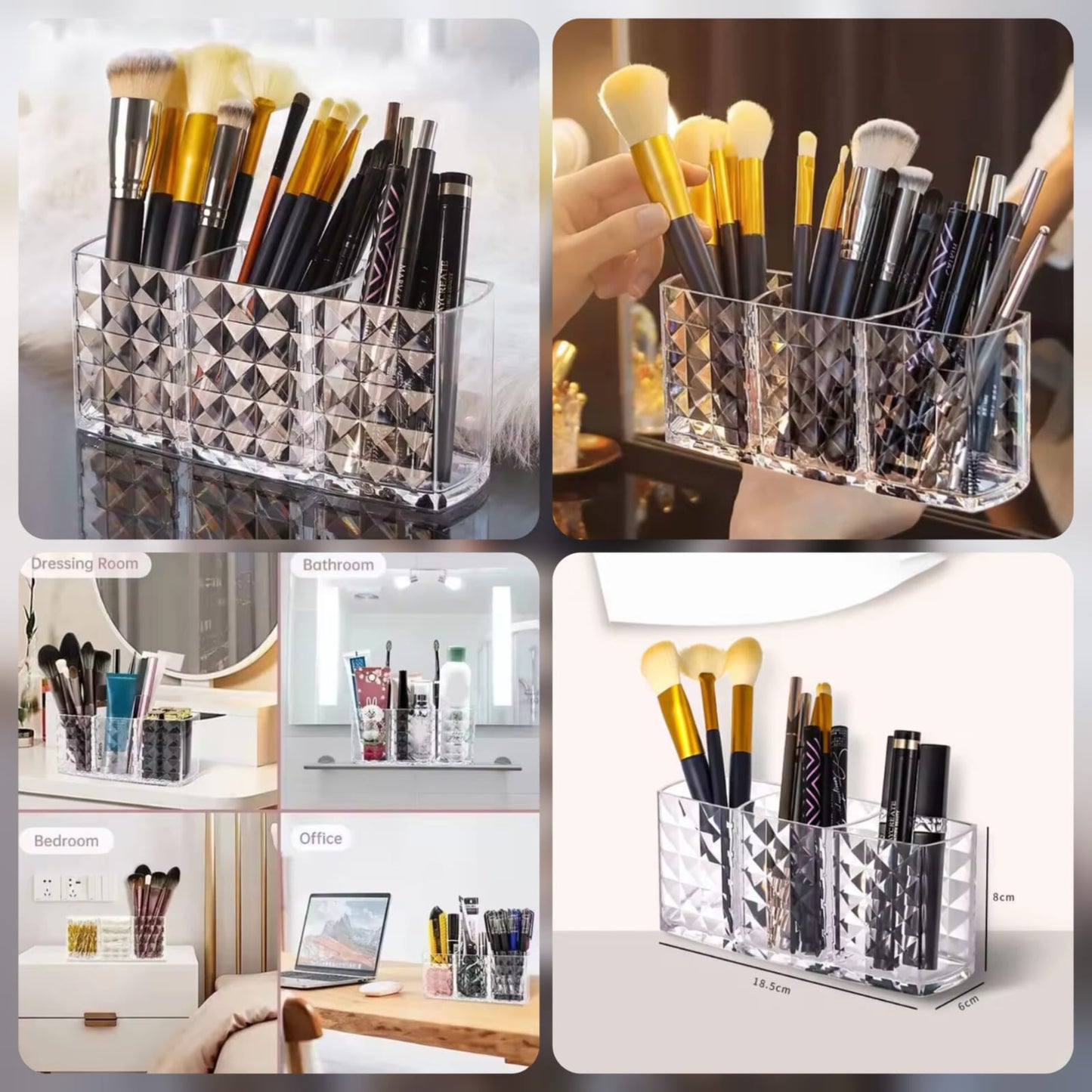 2L Rectangle Storage Rack
