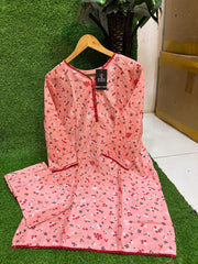 2 PCs Printed Suit
