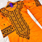 2Pc Embroidered Suit