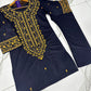 2Pc Embroidered Suit