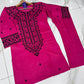 2Pc Embroidered Suit