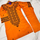 2Pc Embroidered Suit