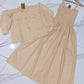 2 Pc Gazzer Romper Frock
