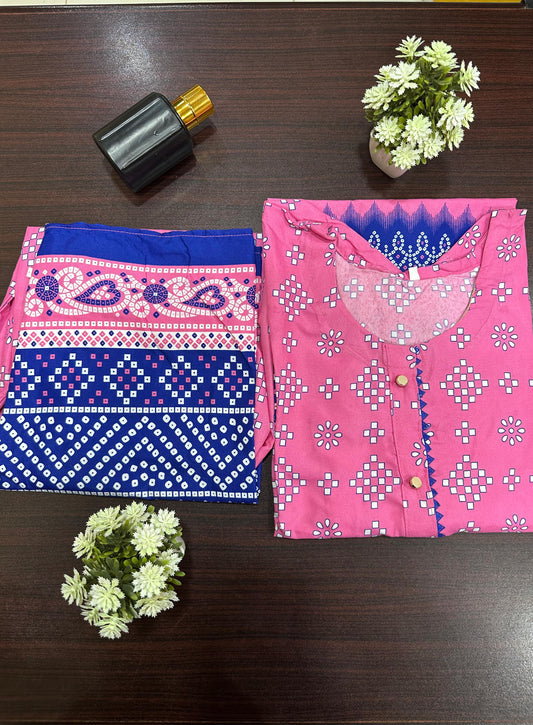 2Pc Lawn Suit