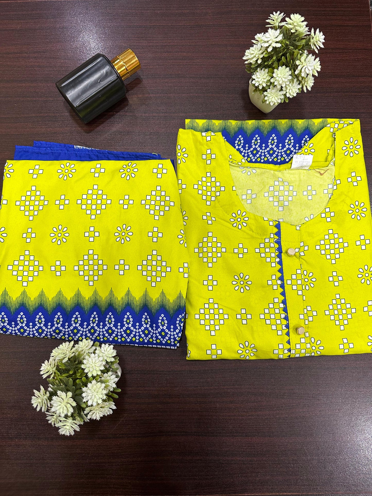 2Pc Lawn Suit