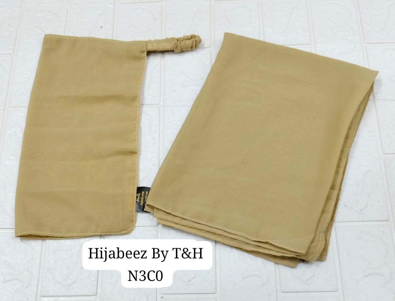 2Pc Nikab with scarf Set