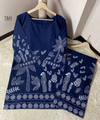2 Pcs  Block Print