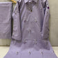 2Pcs Embroidered Suit