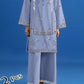 2Pcs Embroidered Suit