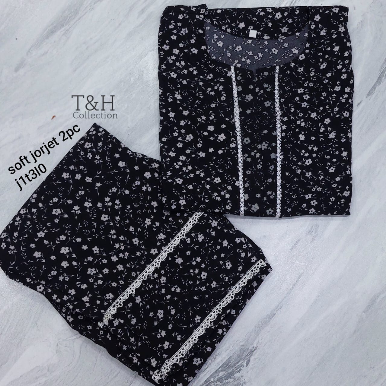 2Pcs Lacework Suit
