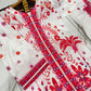 2 Pcs Lawn Co- Ord Set