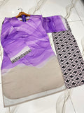 2Pcs Printed Suit