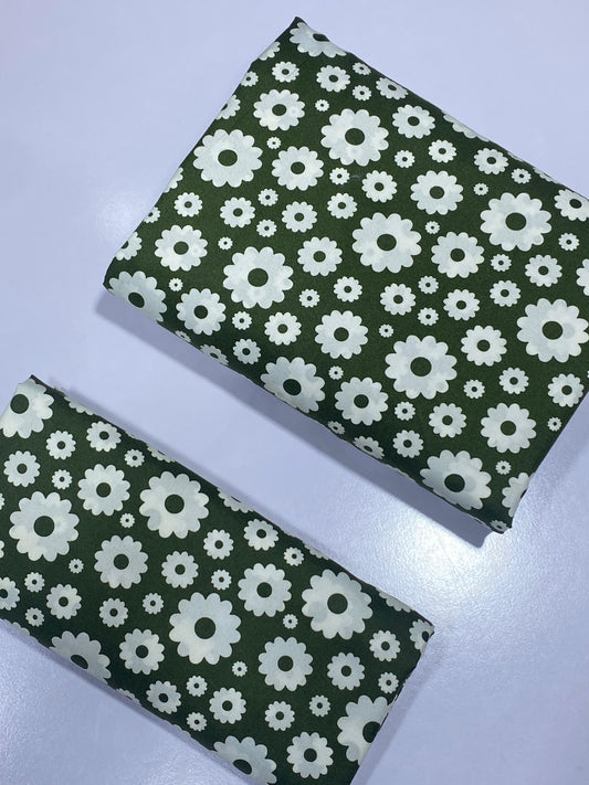 2Pcs Printed Suit