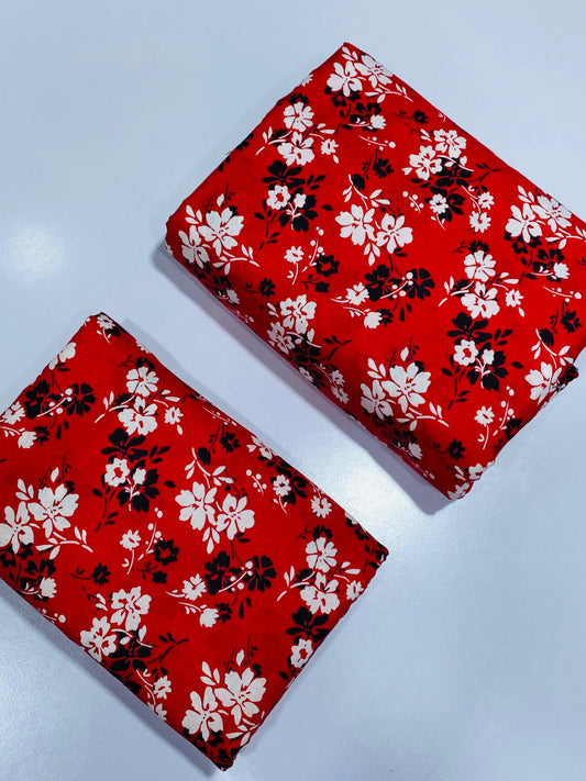 2Pcs Printed suit