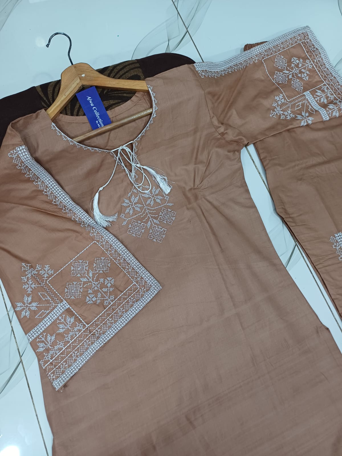 2Pcs Soft Cotton Suit