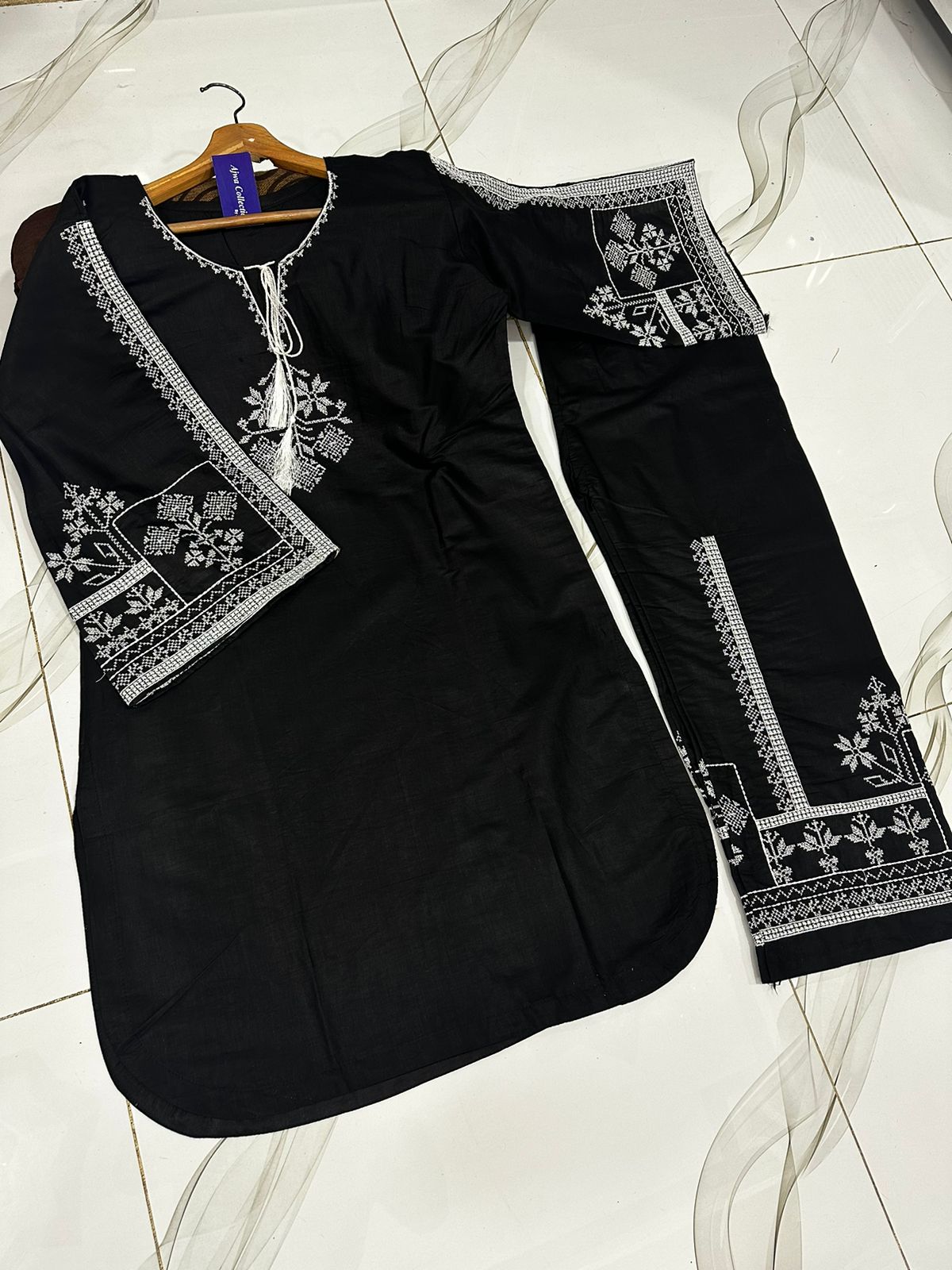 2Pcs Soft Cotton Suit