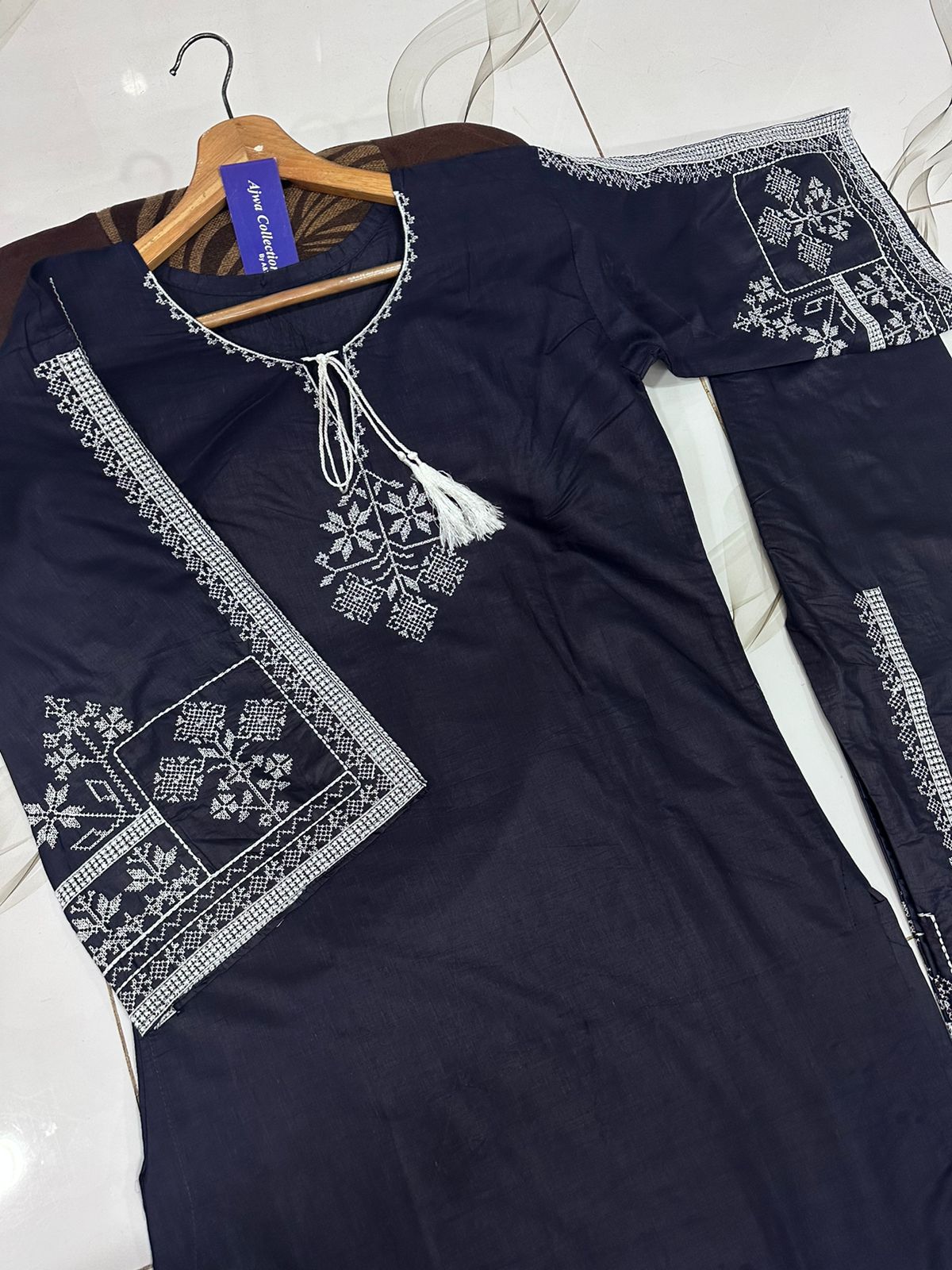 2Pcs Soft Cotton Suit