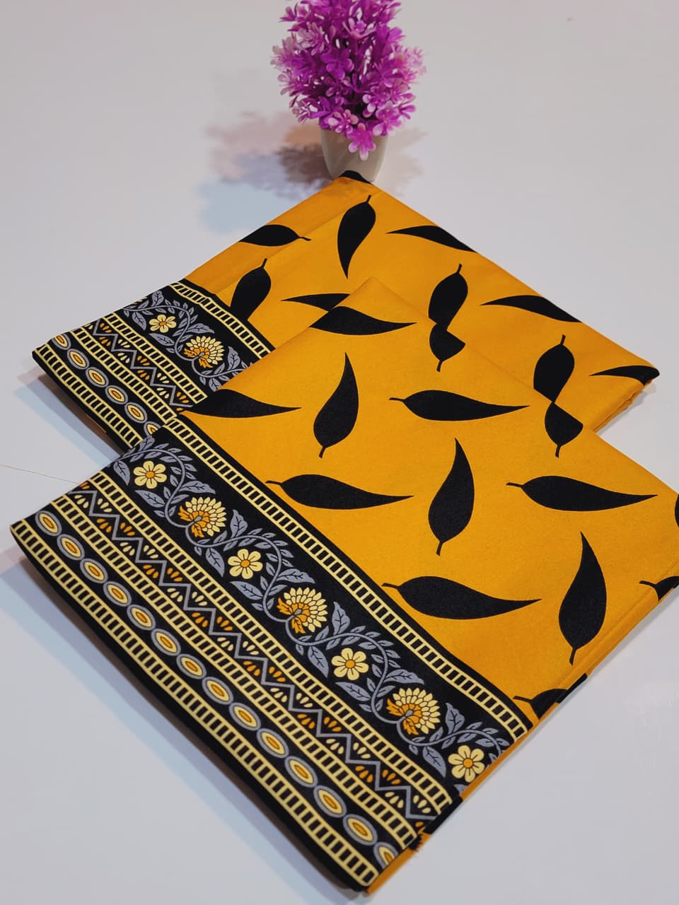 2Pcs Unstitched Suit