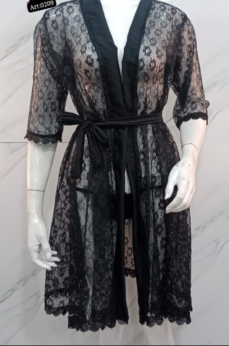 2 Piece Bridal Nighty Set