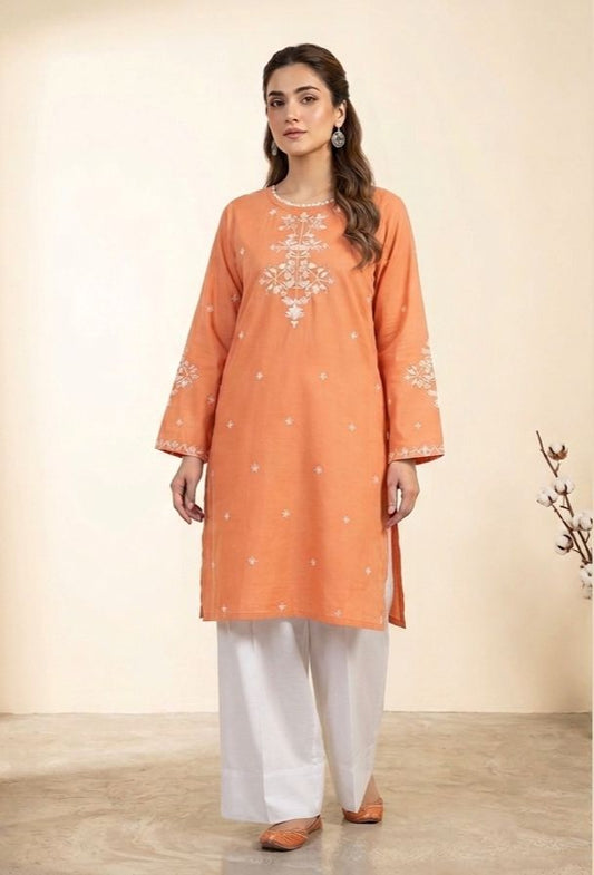 2 Piece Embroidered Kurti