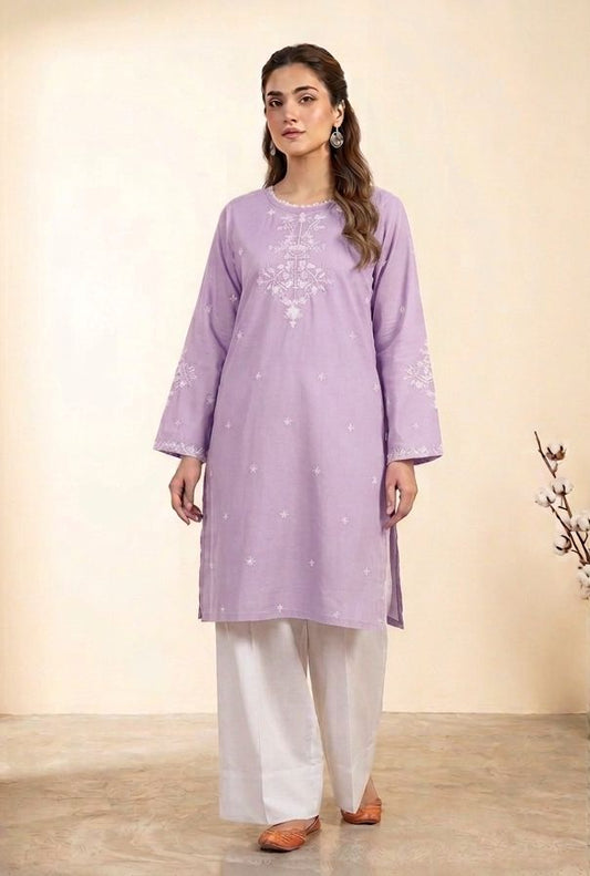 2 Piece Embroidered Kurti