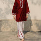 2 Piece Embroidered Suit